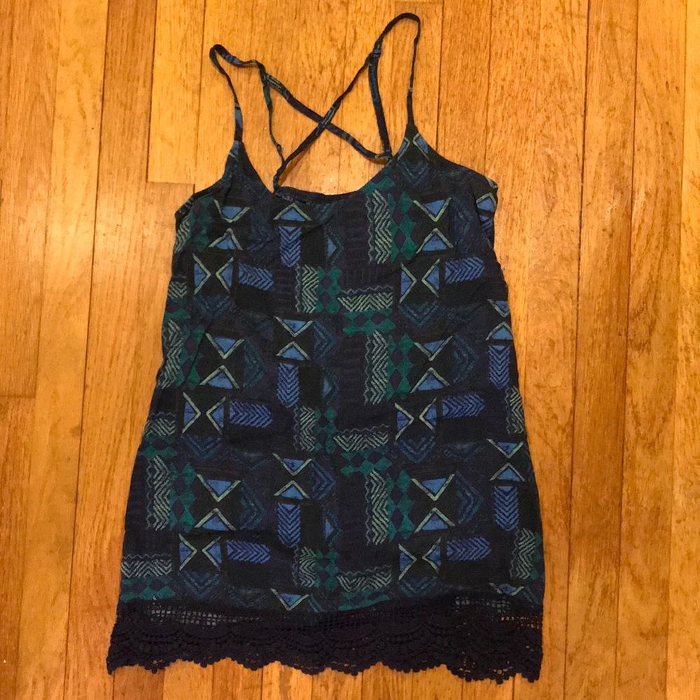 Cute patterned tank